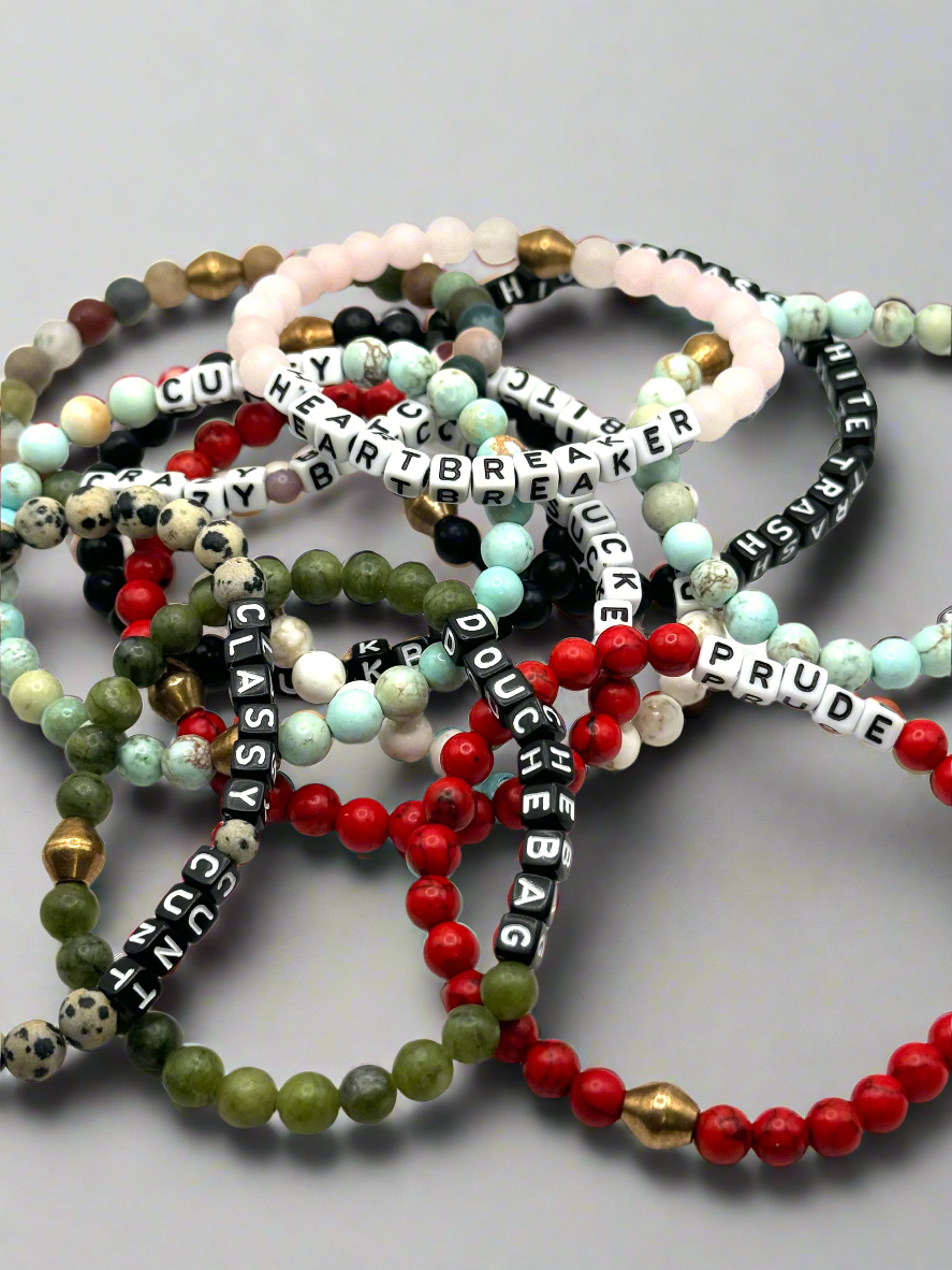 Trashy (Shown in Cream Turquoise)